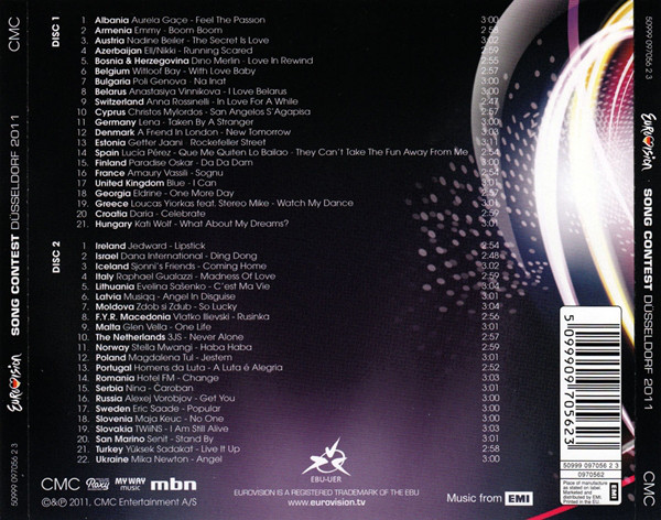 Eurovision Song Contest 2011; Dusseldorf : Back